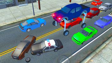 Elevated Car Transporter Game: Cargo truck Driver Game Screenshot