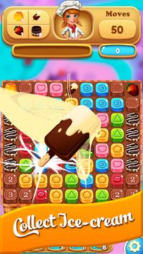 Cookie Pastry Jam: Blast & Crush ゲームのスクリーンショット
