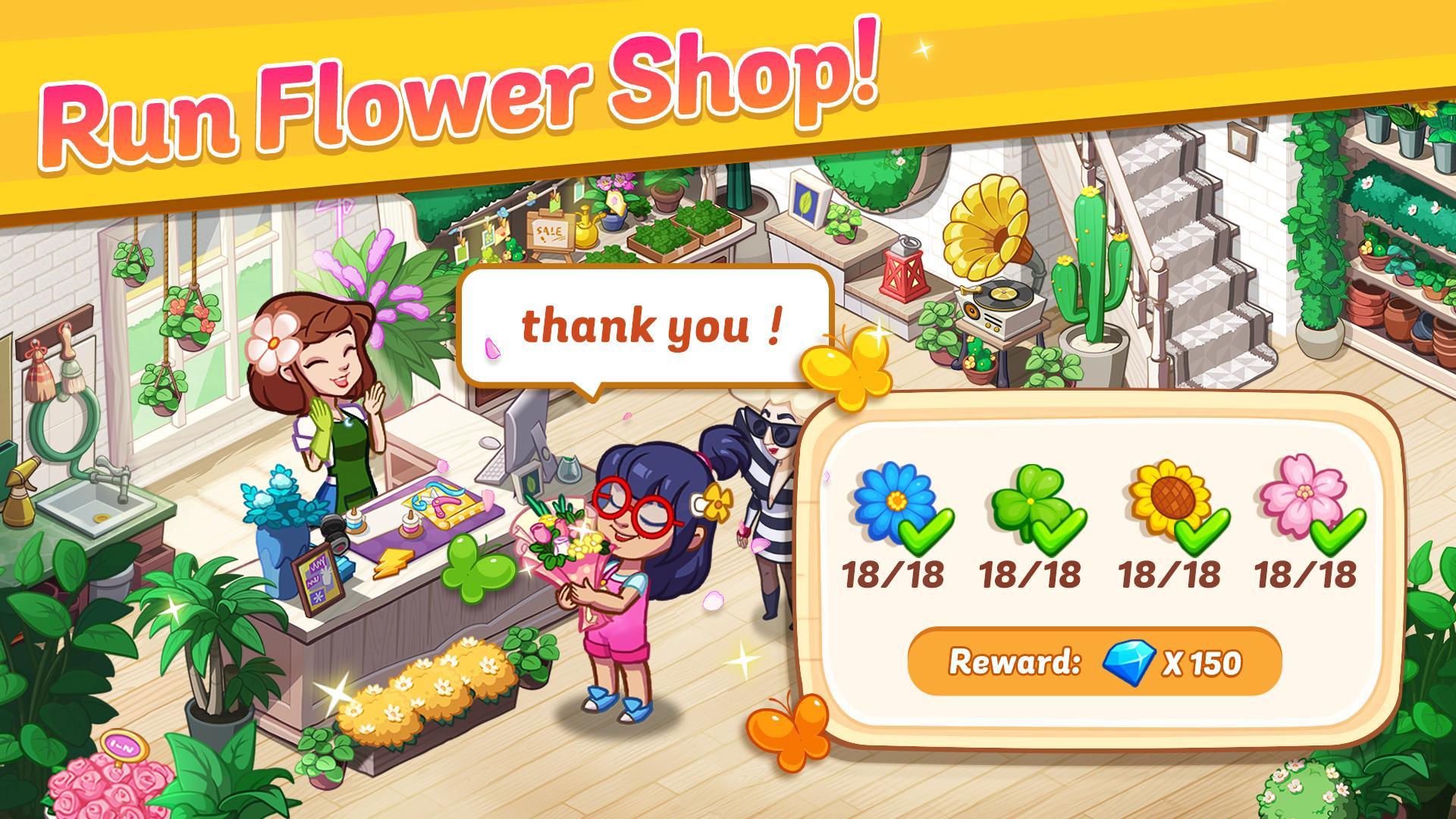 Screenshot 1 of Insel Ohana: Sprenge Blumen und baue 1.8.0