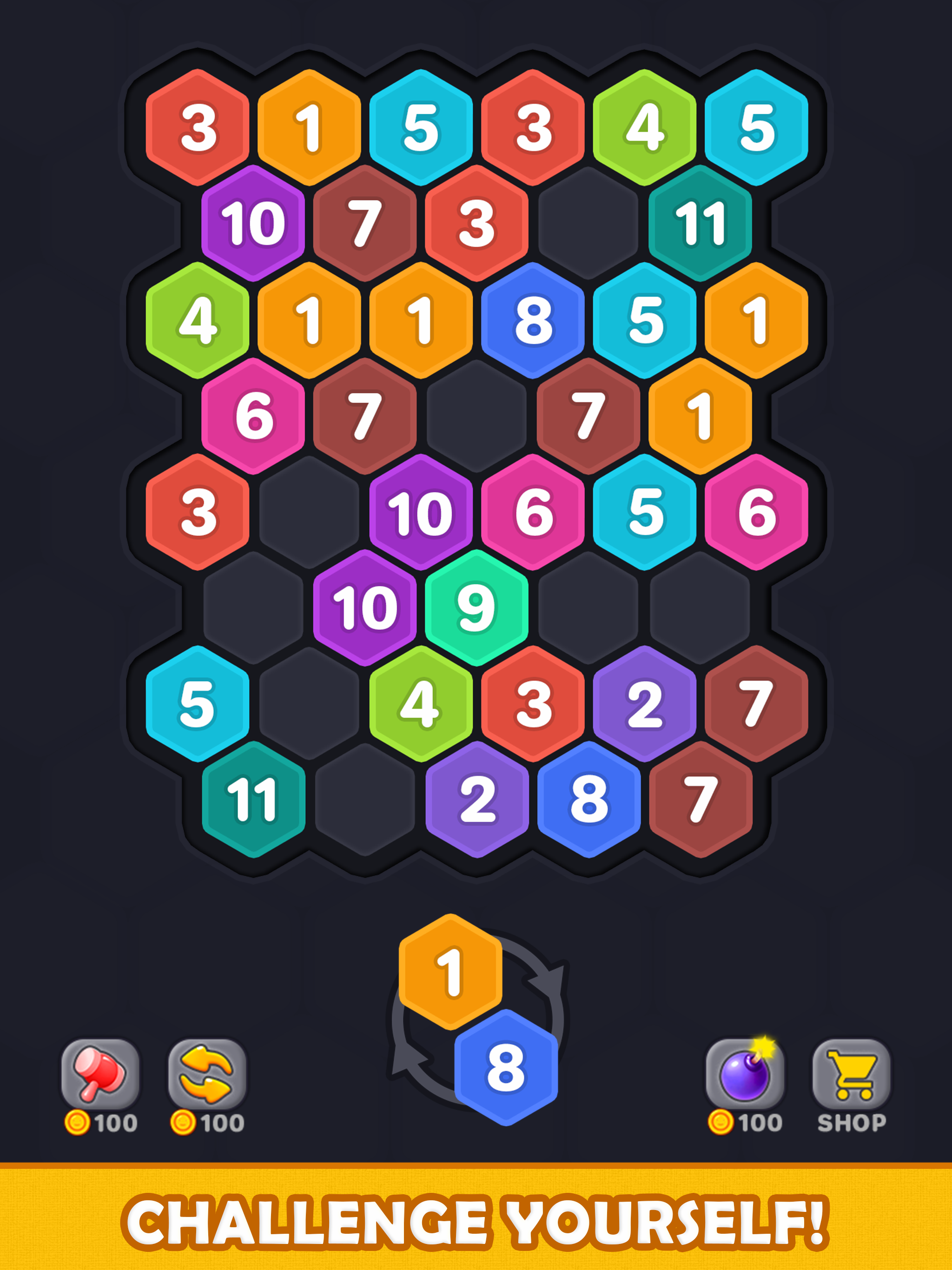 Merge Hexa Puzzle -Merge block android iOS apk download for free-TapTap