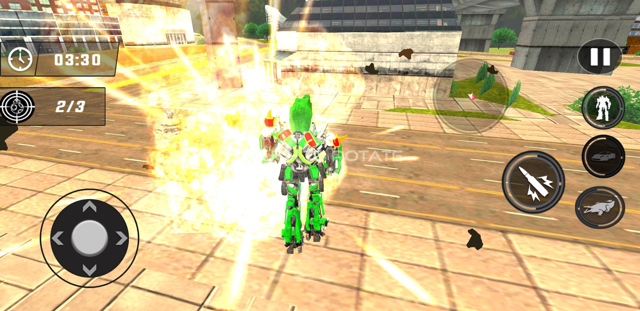 Crocodile Robot 3D Game Screenshot