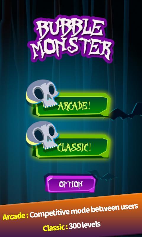 Bubble Monster Game Screenshot