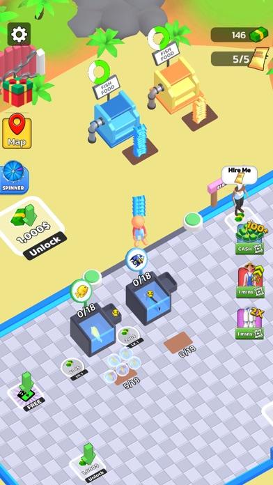 Captura de Tela do Jogo Fish Farm: Mart Simulator