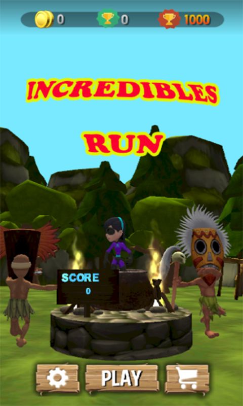 Incredibles Run:Heroes Family 게임 스크린 샷