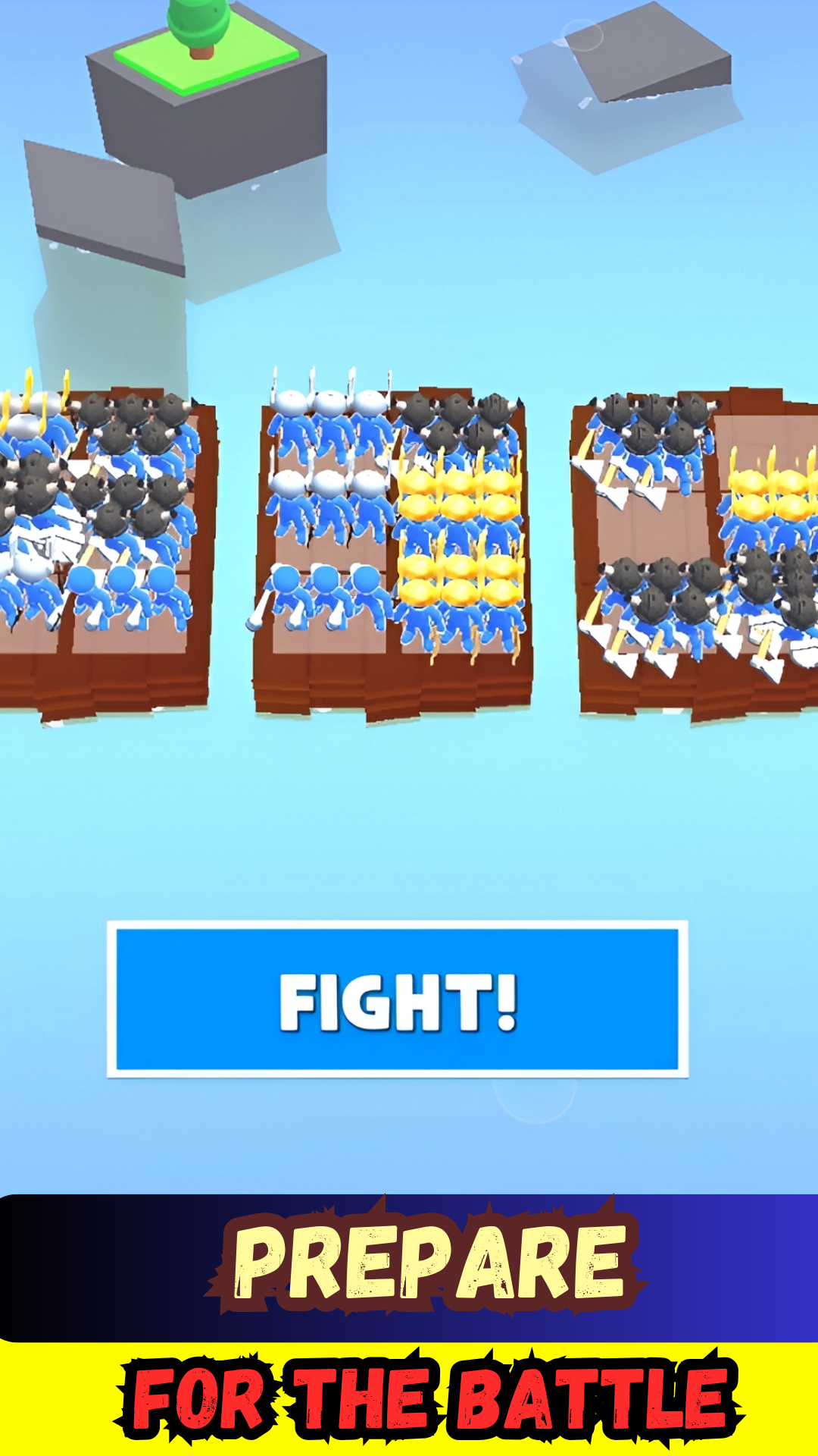 Raft Battle- War Heroes Game Screenshot