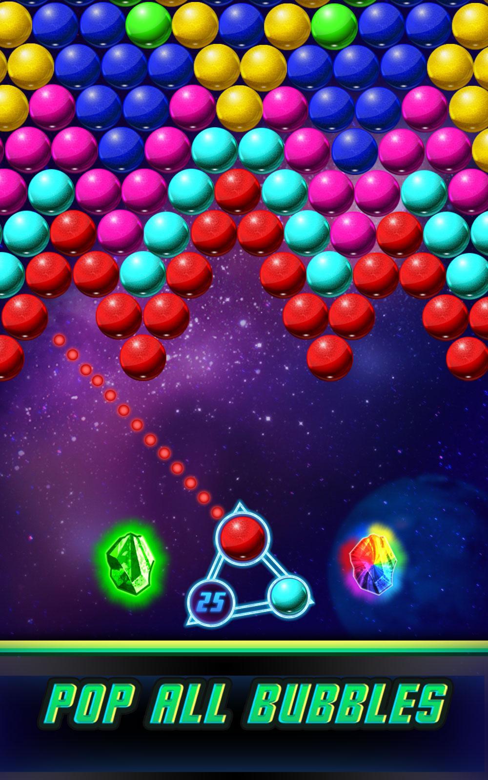Bubble Shooter Deluxe ゲームのスクリーンショット