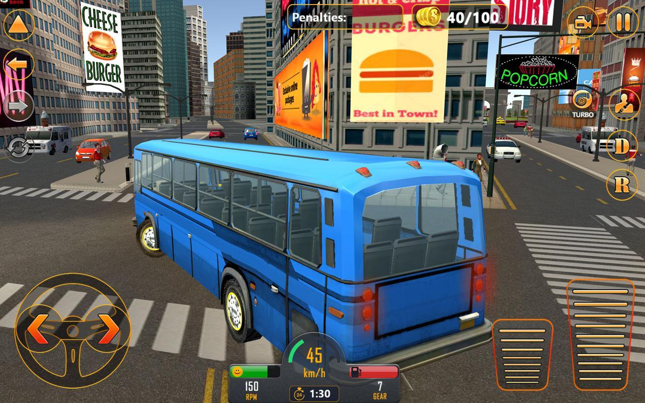 NY City Bus Driving 2017 ゲームのスクリーンショット