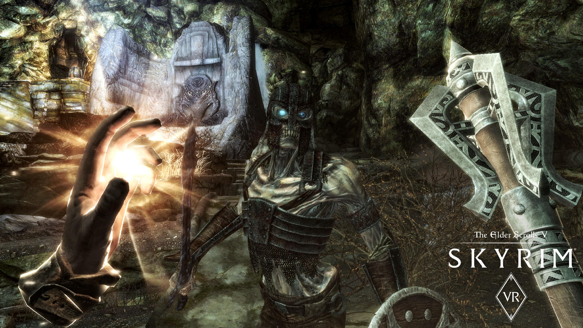 Screenshot of The Elder Scrolls V: Skyrim VR