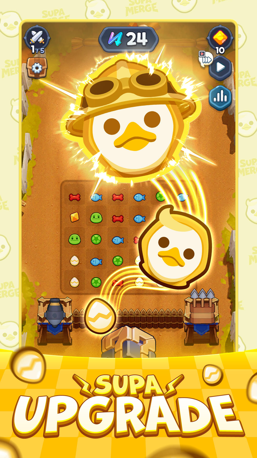 SupaMerge Game Screenshot