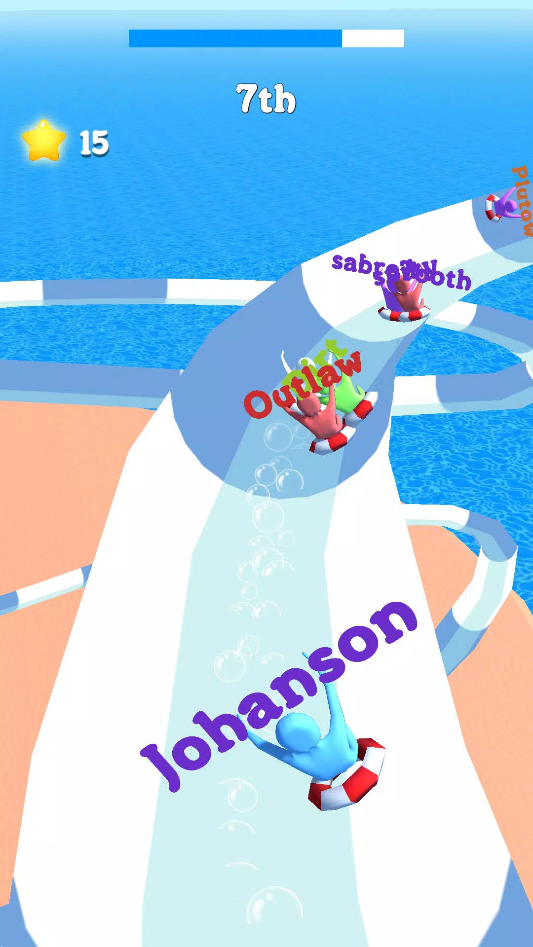 Waterpark Super Slide screenshot game