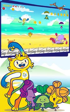 Rio 2016: Vinicius Run Game Screenshot