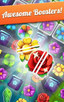 Flower Crush Match 3 Game Screenshot