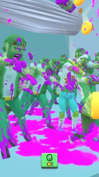 Captura de Tela do Jogo Zombie Juice Factory