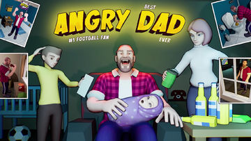 Banner of Angry Dad: Arcade Simulator 