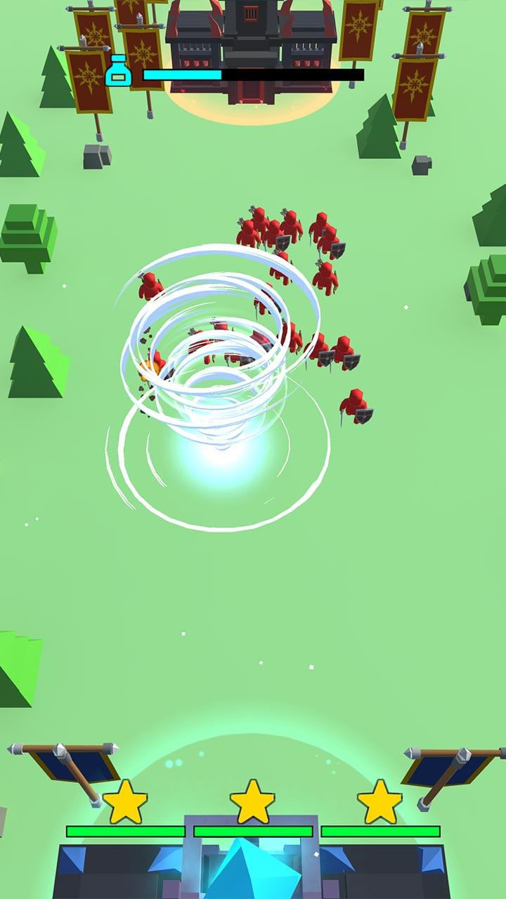 Draw Defence Game Screenshot