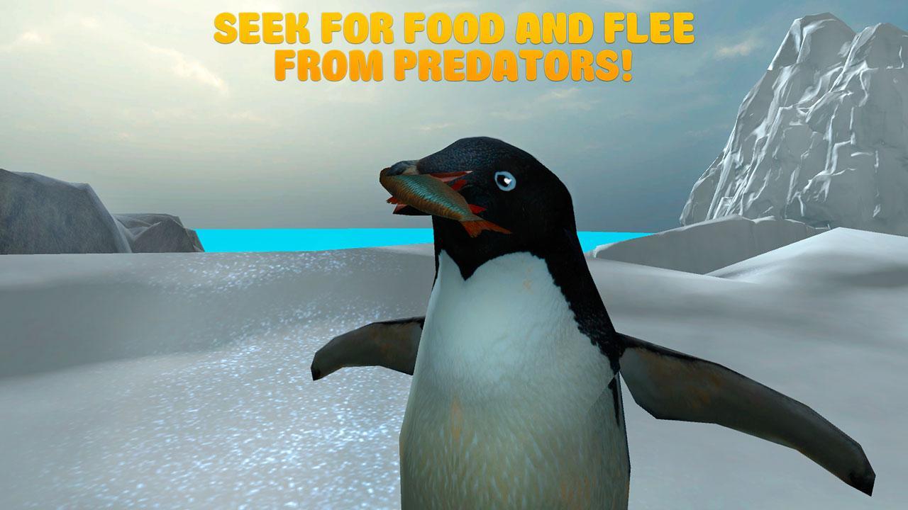 Arctic Penguin Simulator 3D Game Screenshot