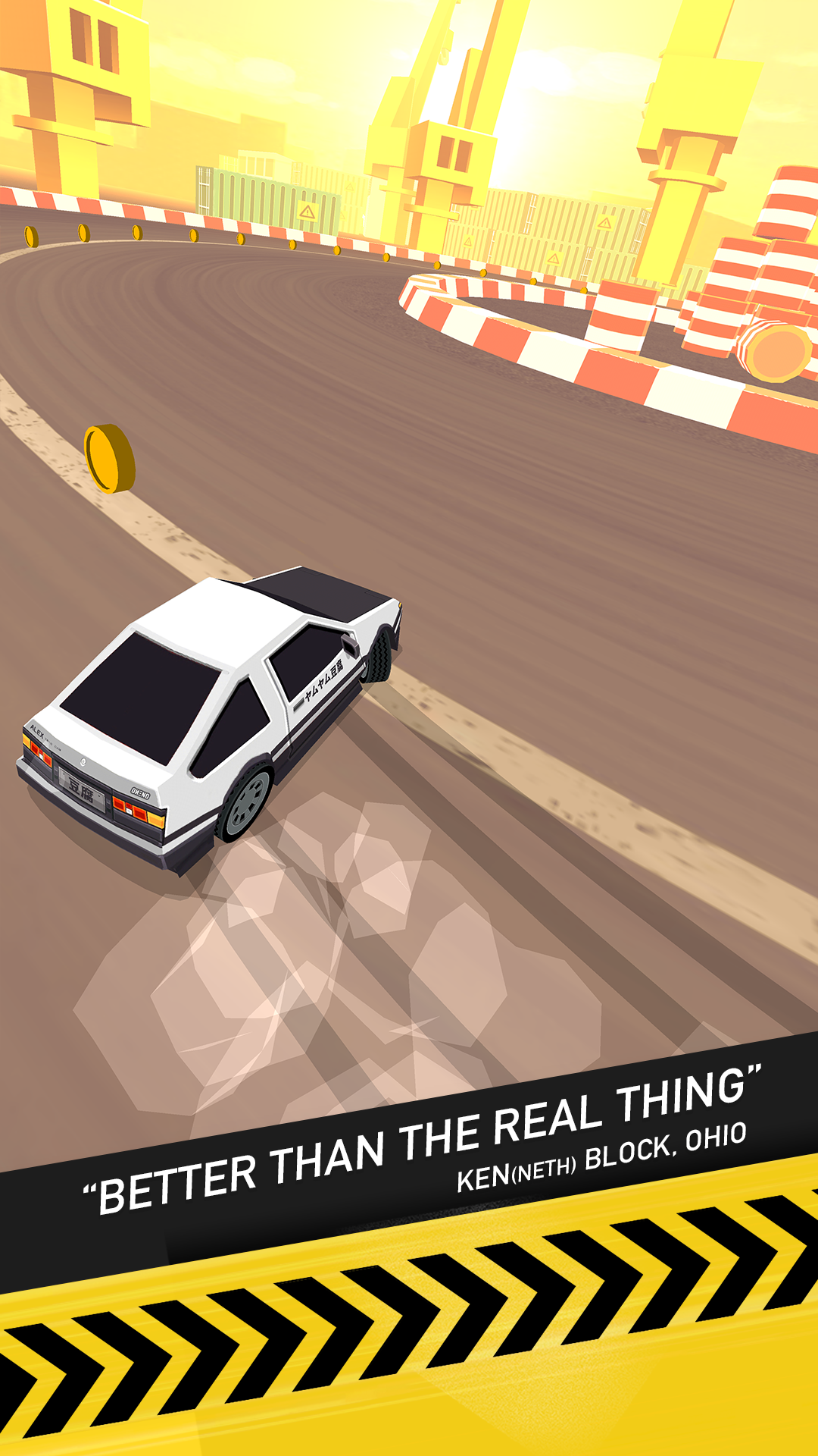 Thumb Drift Fast Furious Cars Game Screenshot