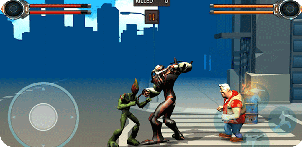 Screenshot of ben aliens 10 fight Heros