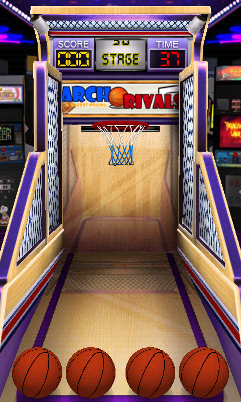 Captura de Tela do Jogo Basquete - Basketball Mania