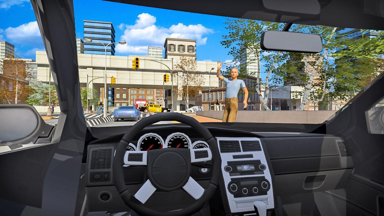 Screenshot 1 of เกมจำลองรถแท็กซี่ 