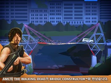 Bridge Constructor: The Walking Dead 게임 스크린샷