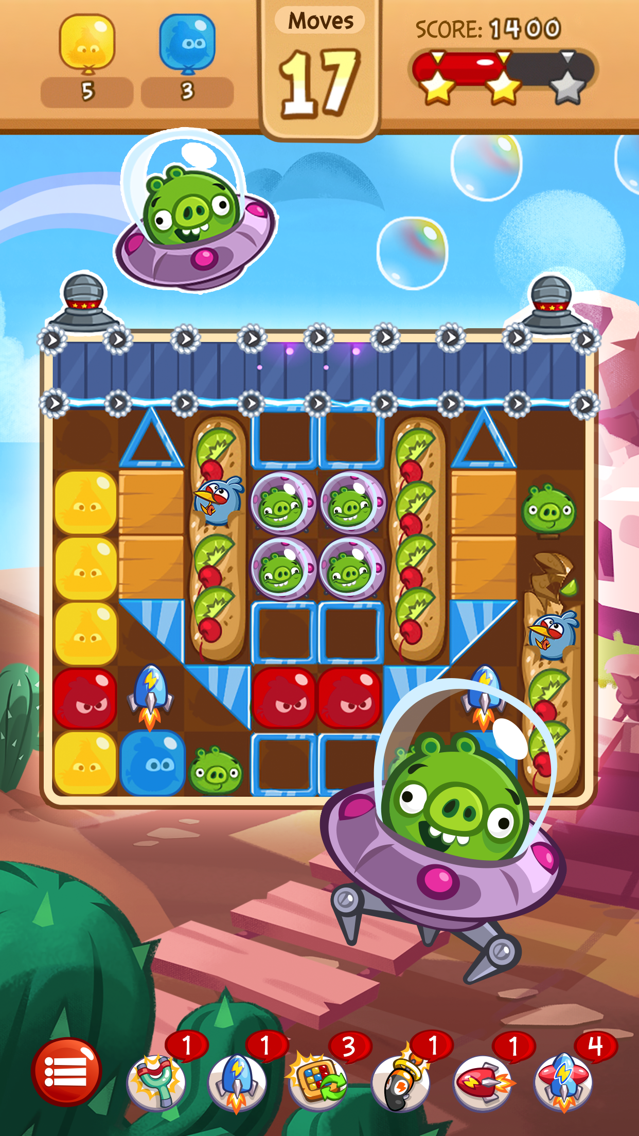 Angry Birds Blast Game Screenshot