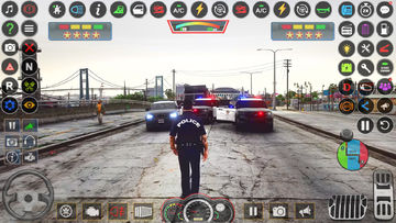 Скриншот игры US Taxi Game-Police Car Game