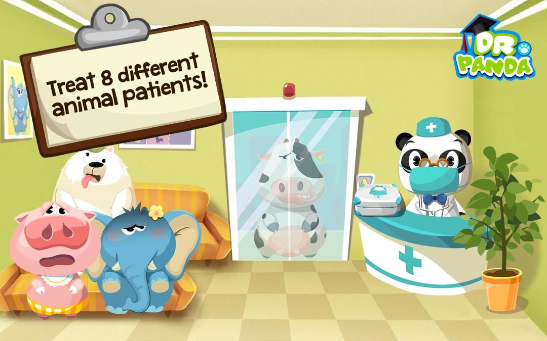 Dr. Panda Hospital screenshot game