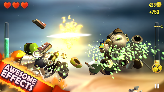 KingHunt - The Next Generation Slicing Game Game Screenshot