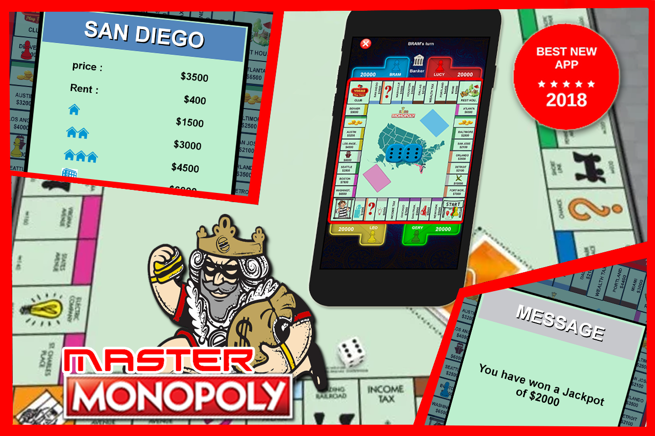 Master Monopoly Game Screenshot