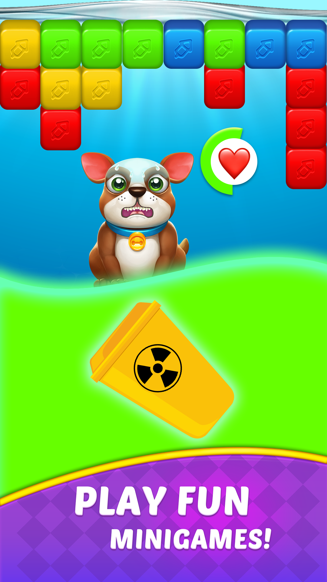 Cube Blast Journey: Toon & Toy Game Screenshot