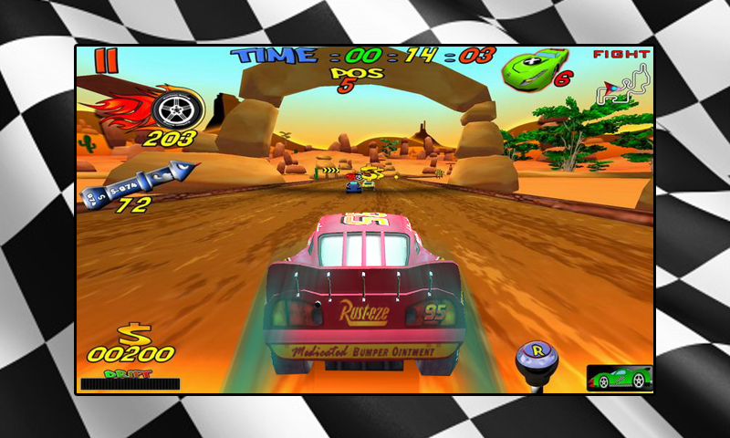 Screenshot 1 of Juego de carreras de coches Mcqueen 1.0