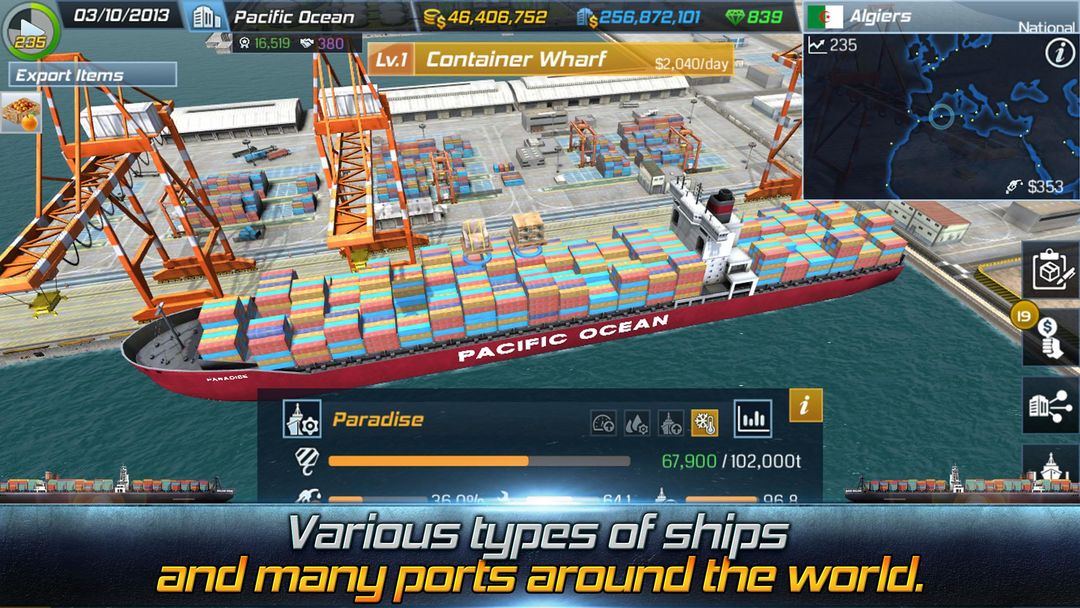 Ship Tycoon screenshot game