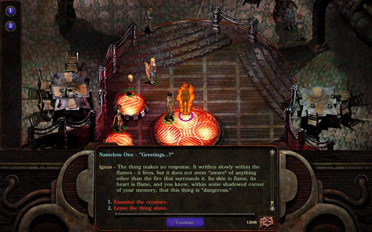 Screenshot of Planescape: Torment: Enhanced