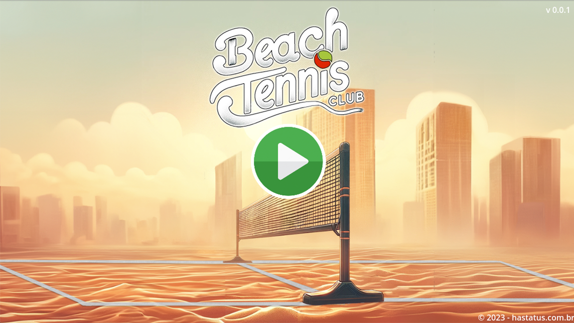 Beach Tennis Club Game Screenshot