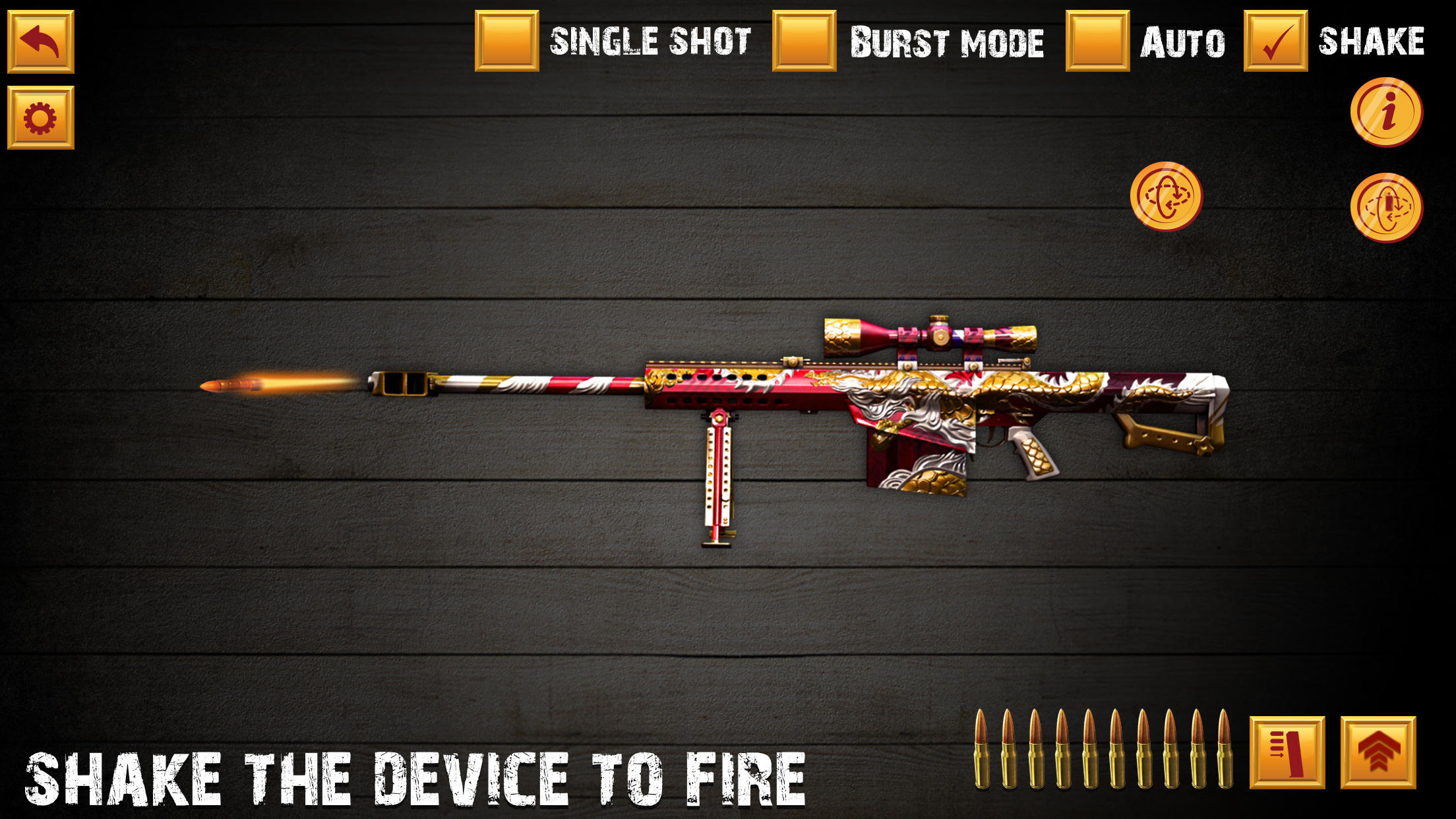 Armory Weapon Gun shot Sounds Game Screenshot