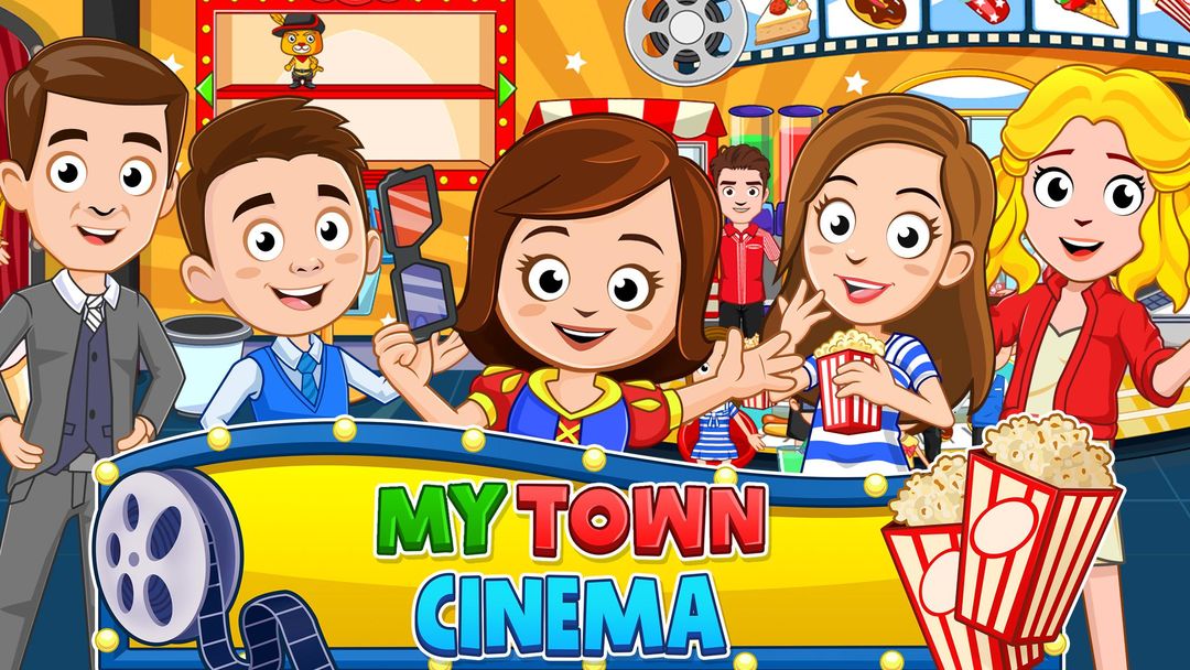 Screenshot of My Town: Cinema and Movie Game