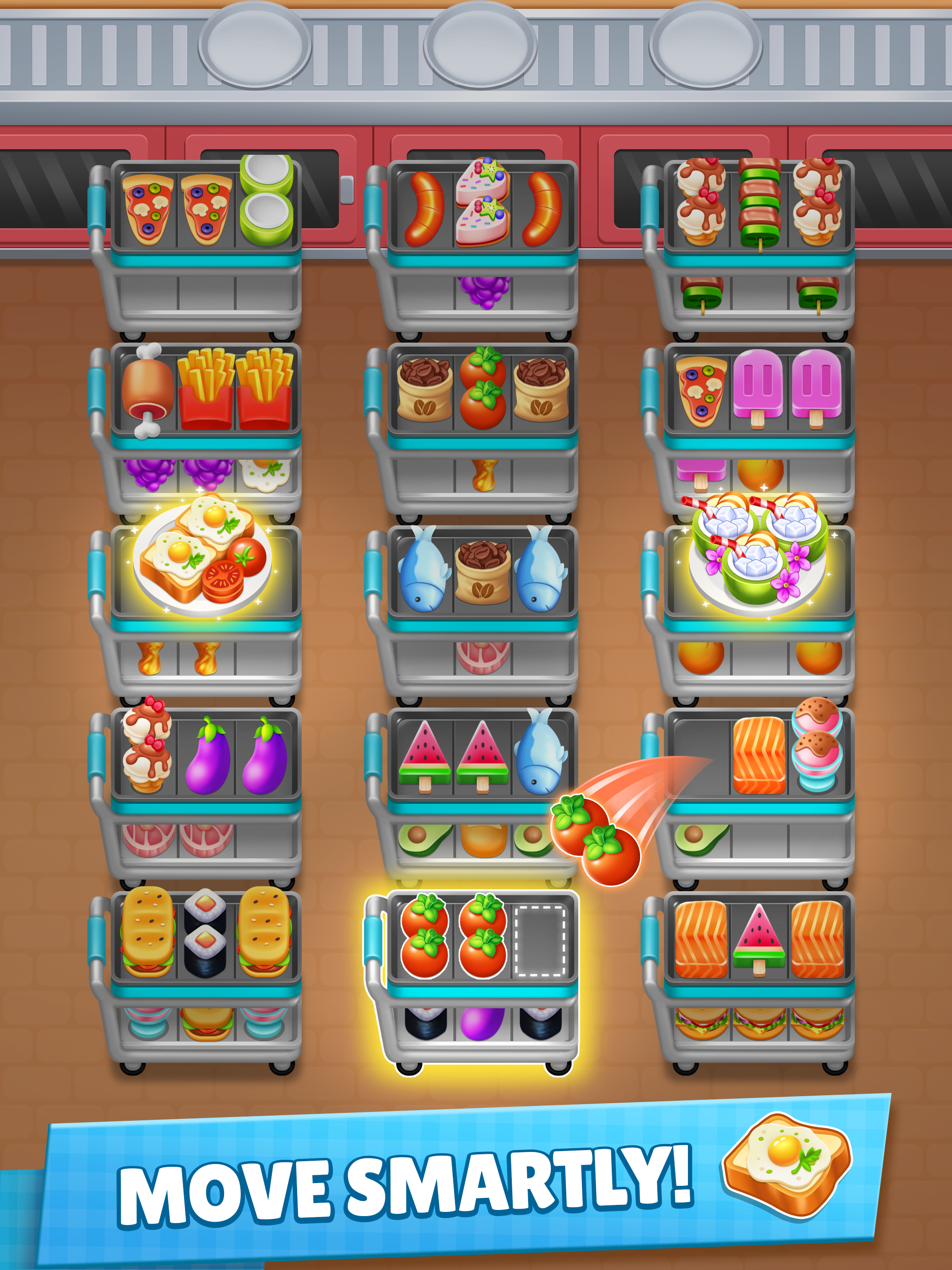 Grill Sort – BBQ Skewer Match Game Screenshot