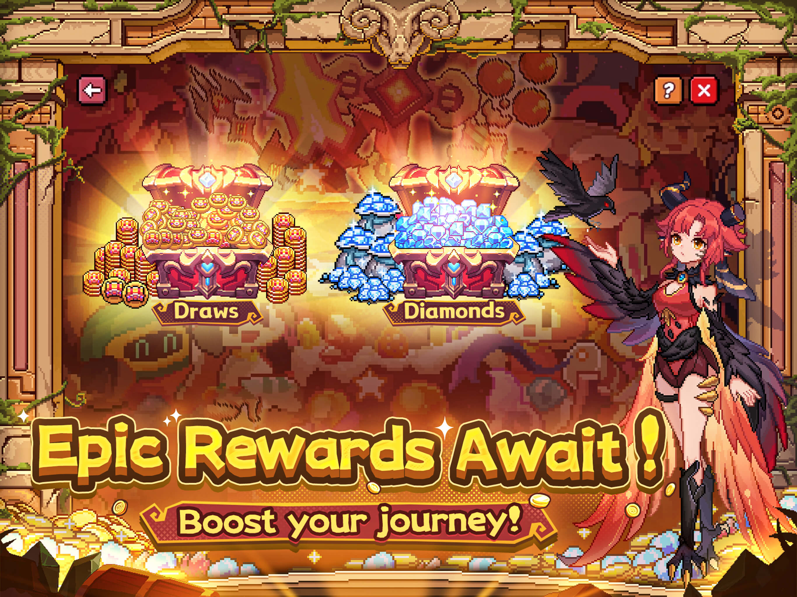 My Heroes: Dungeon Raid Game Screenshot