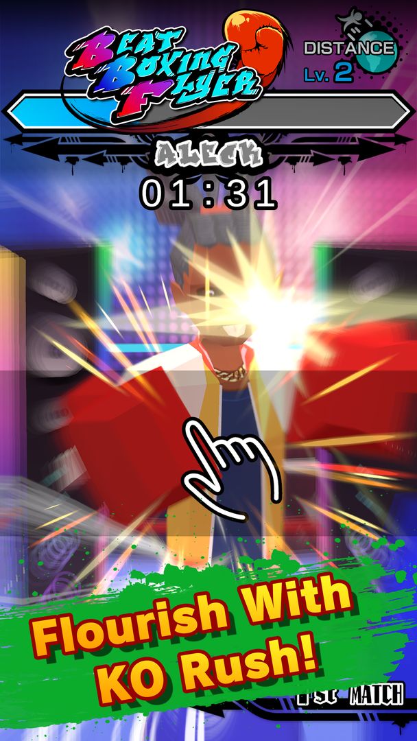 Beat Boxing Flyer screenshot game