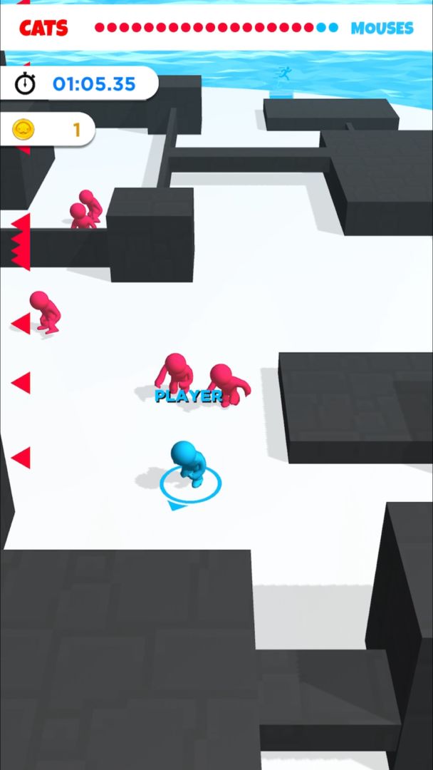 Cat and Mouse .io screenshot game