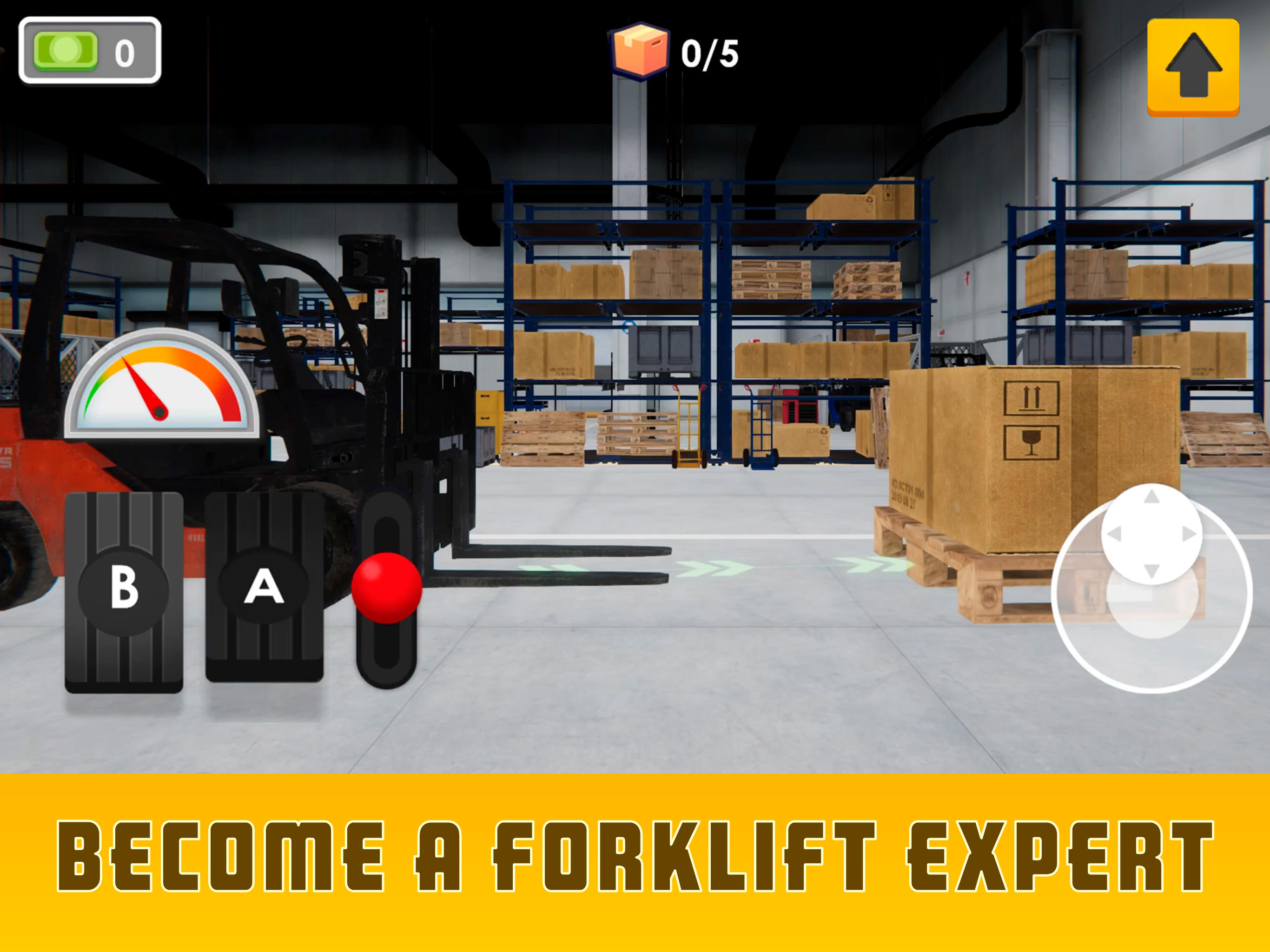 Warehouse Simulator ゲームのスクリーンショット