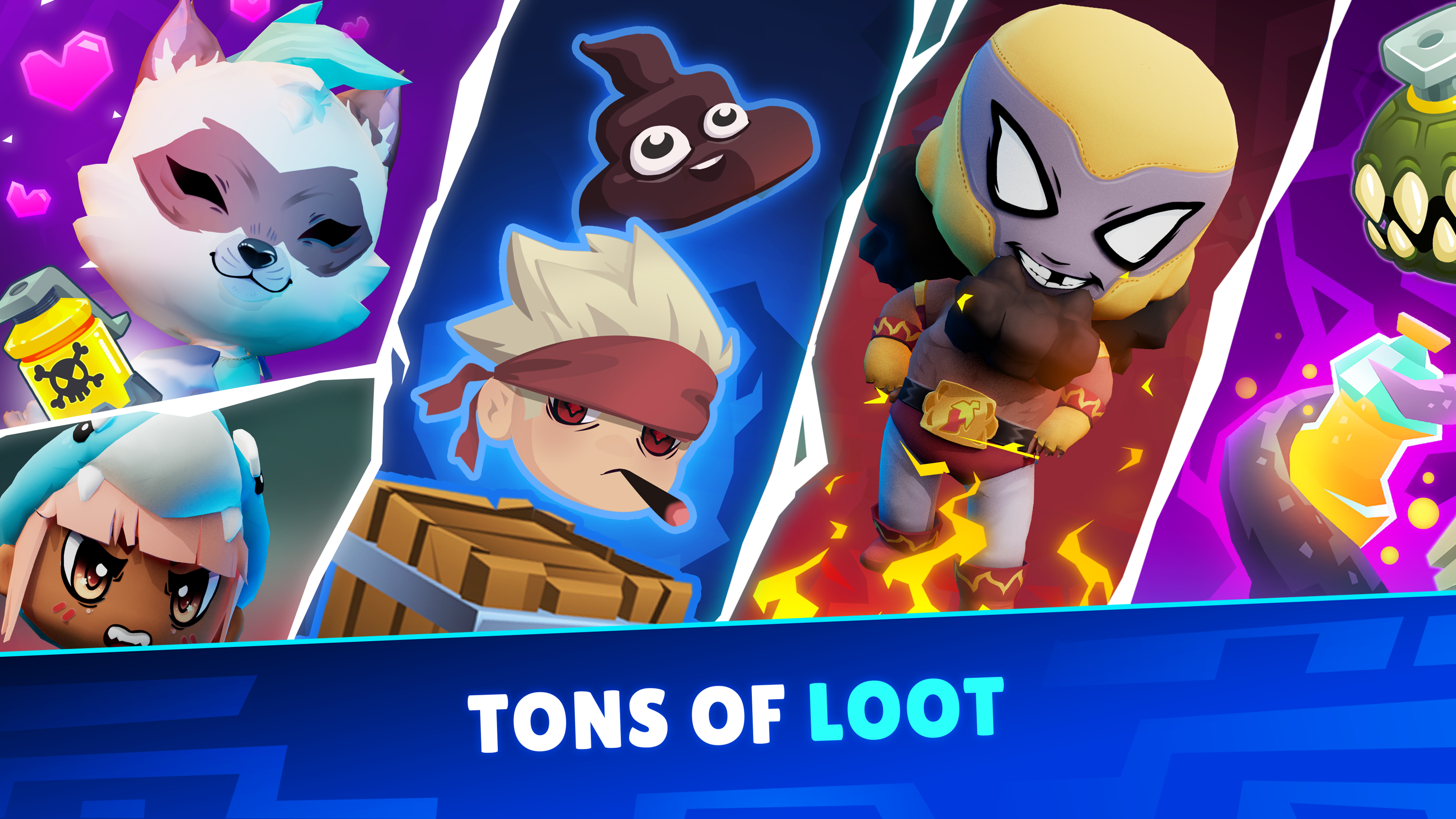 Bullet League - Battle Royale 게임 스크린샷