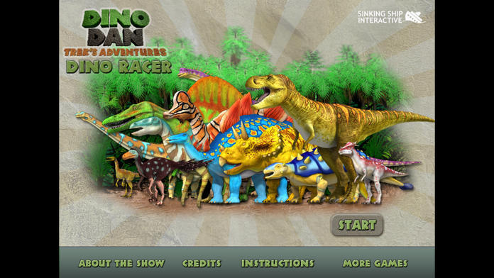 Dino Dan: Dino Racer ภาพหน้าจอเกม
