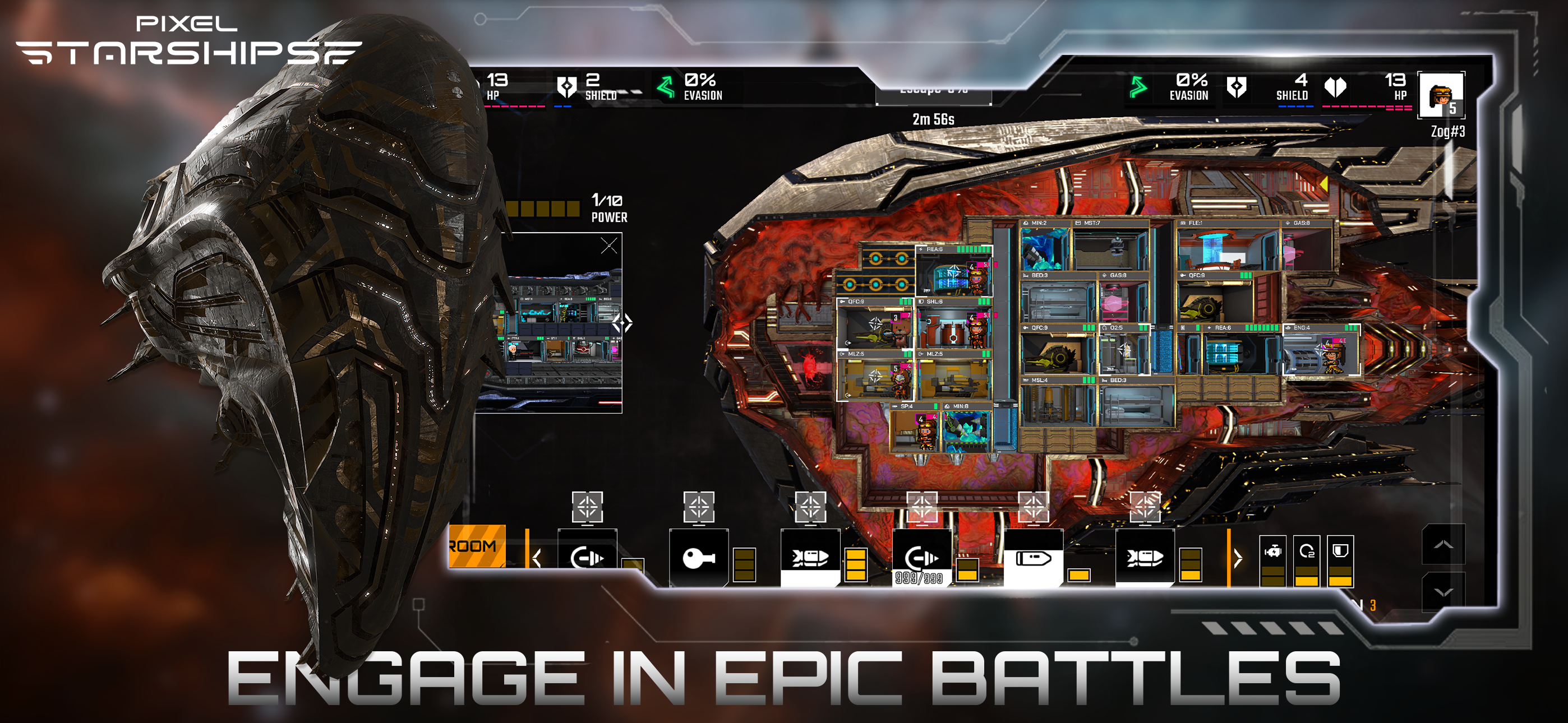 Pixel Starships 2 Game Screenshot