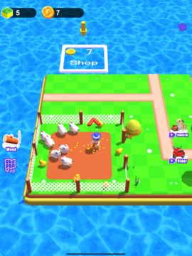 Mini Farm Island Game Screenshot