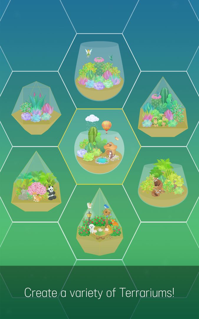 Screenshot of My Little Terrarium - Garden Idle