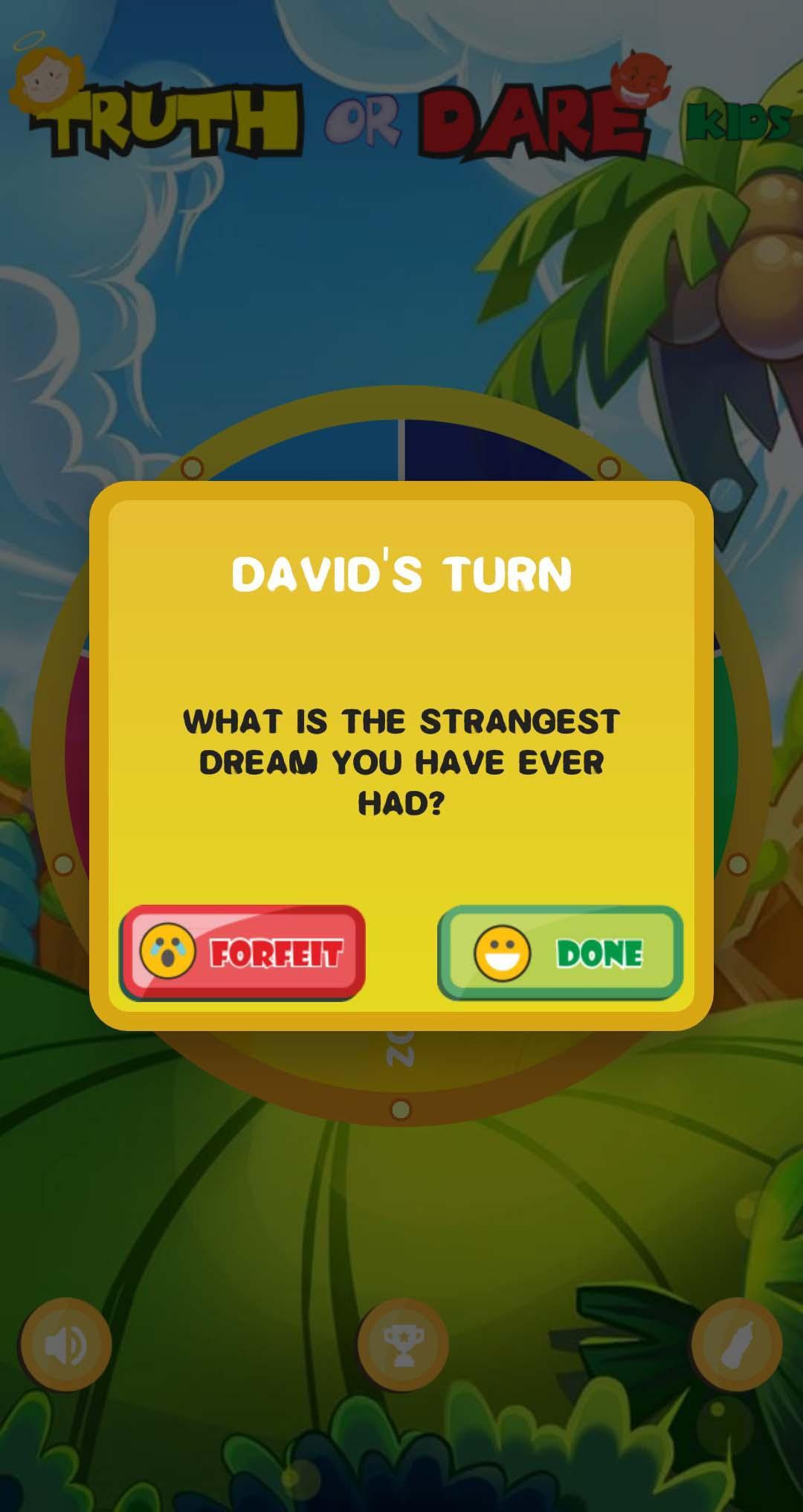 Truth or Dare Kids Game Screenshot