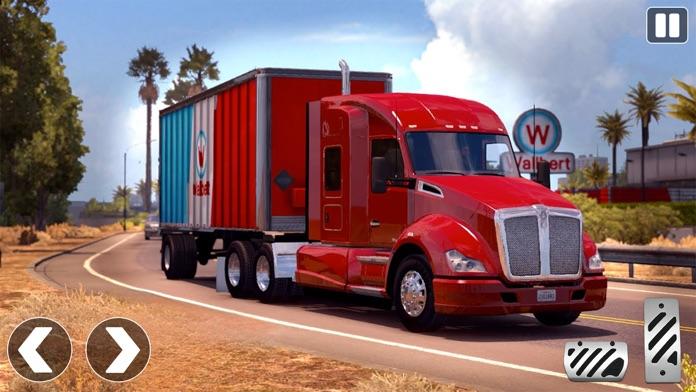 18 wheeler truck parking Sim Game Screenshot