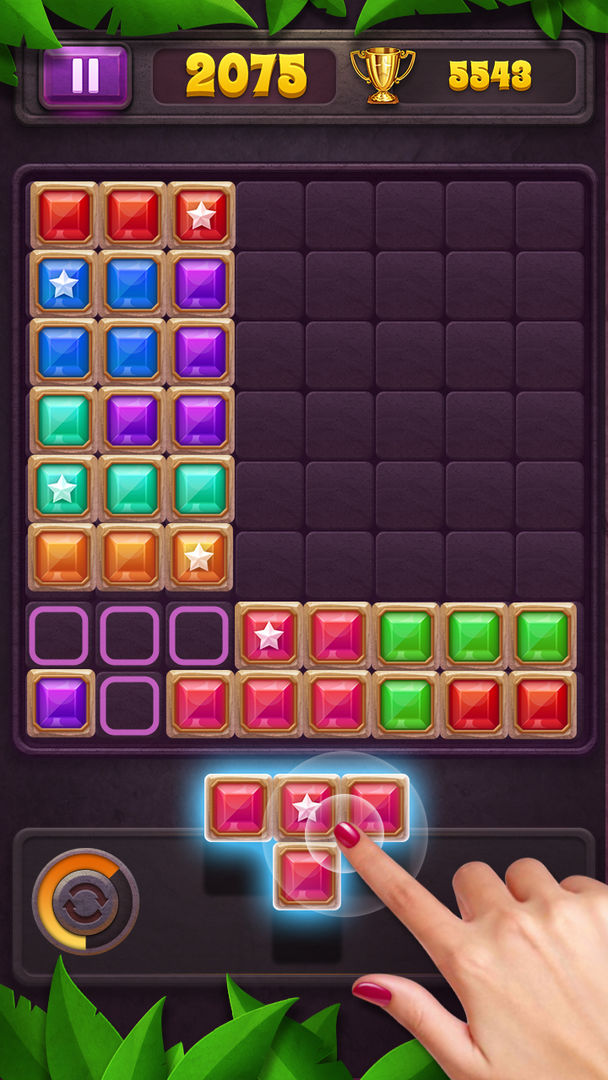 Screenshot of Block Puzzle: Star Gem